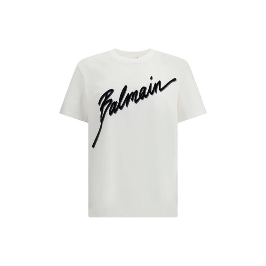 T-shirt Balmain en coton blanc