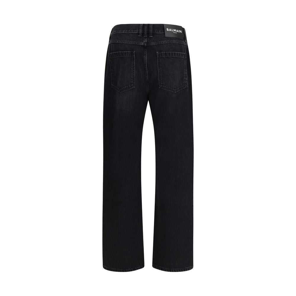Jean Balmain en coton noir