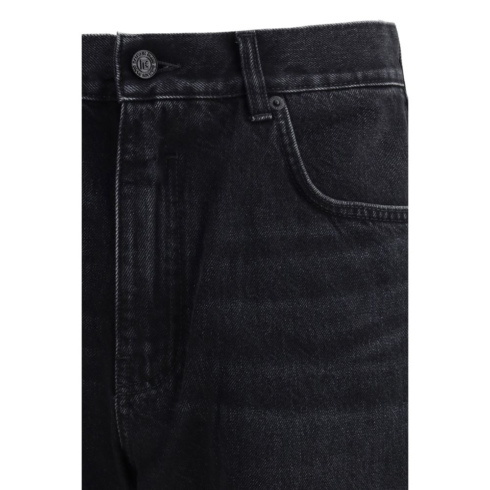 Jean Balmain en coton noir