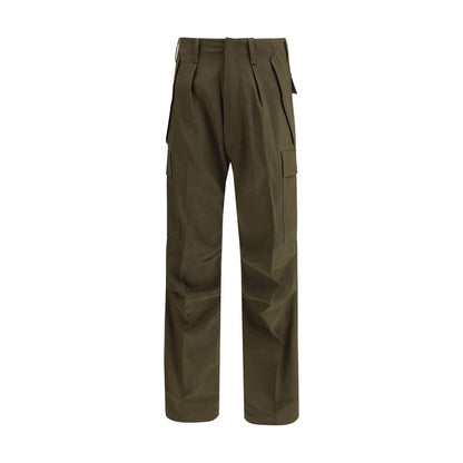 Pantalon cargo en cachemire vert Tom Ford