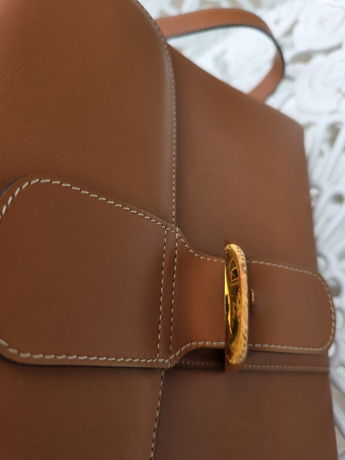 Delvaux MM Brilliant Handbag
