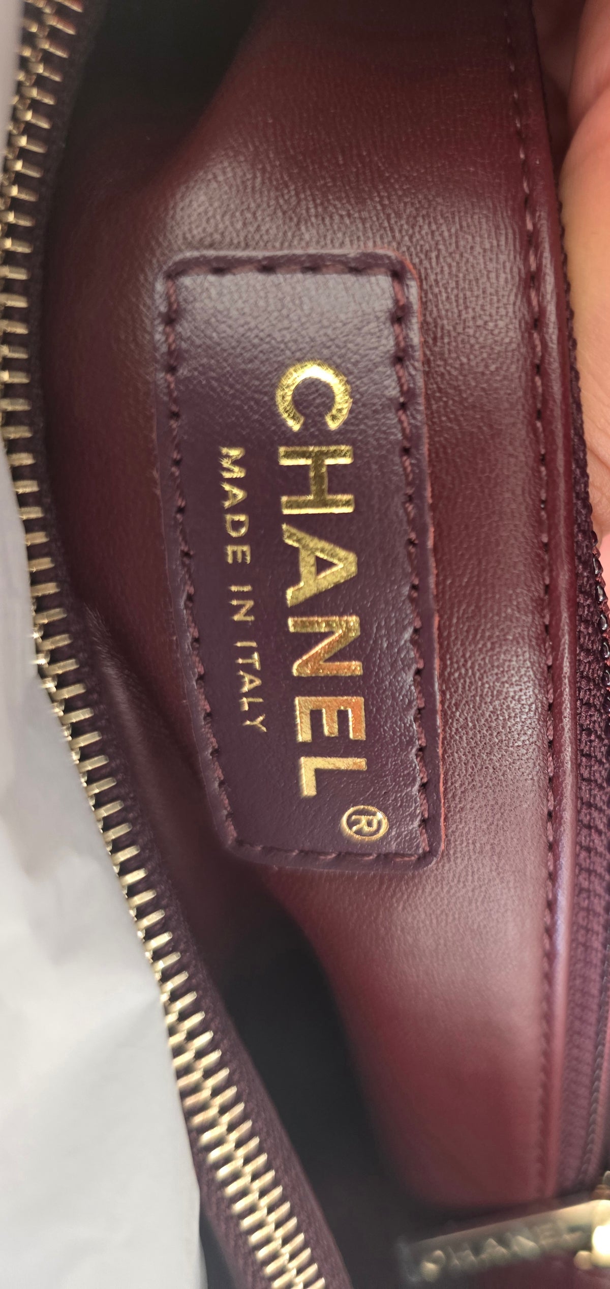 Chanel Handle Handle Handle Bag in black quilted grained leather