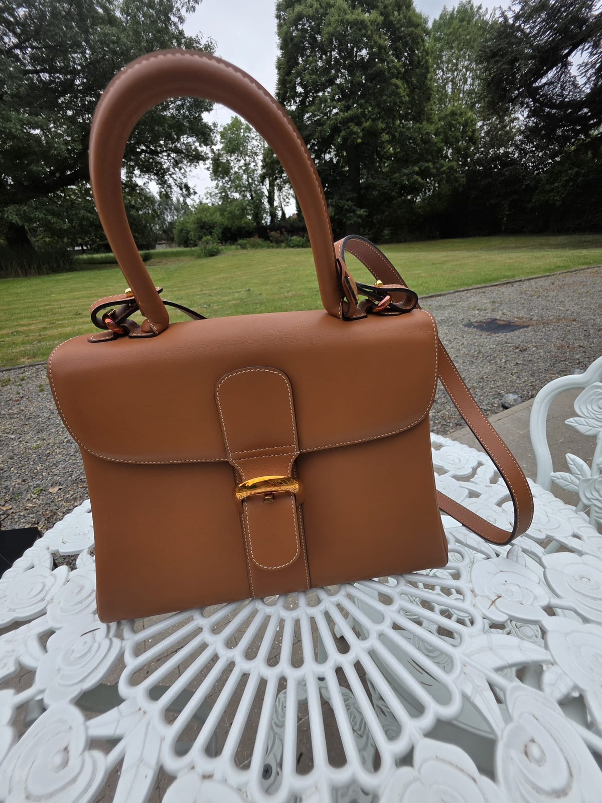 Delvaux MM Brilliant Handbag