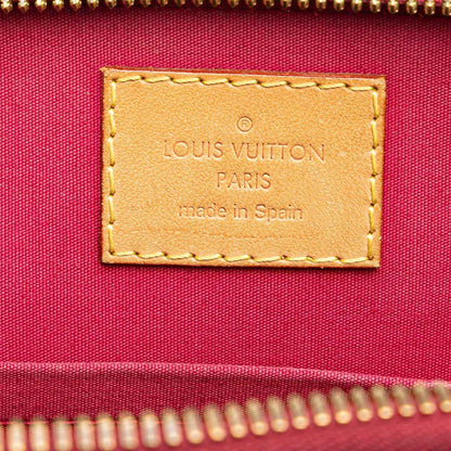 Sac Alma Rouge Louis Vuitton Vernis d'Occasion