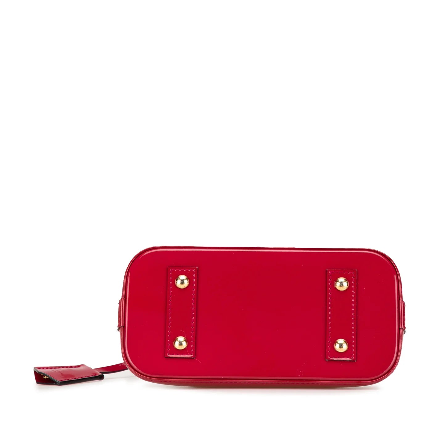Sac Alma Rouge Vernis Louis Vuitton occasion - Chakmar Luxe