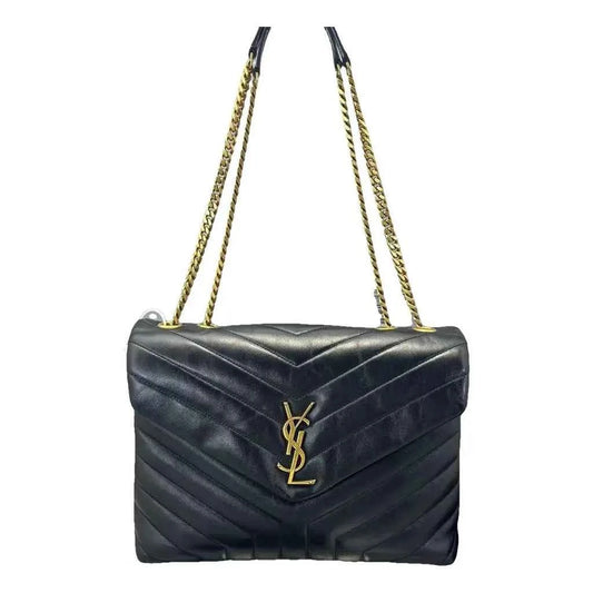 Sac bandoulière Loulou Saint Laurent en cuir
